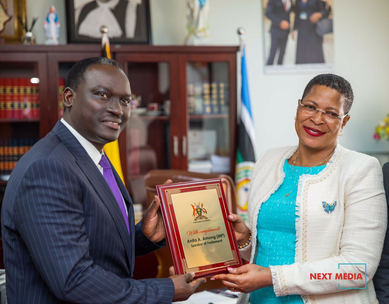 A Visit To The Speaker Of Parliament Of The Republic Of Uganda Rt Hon 